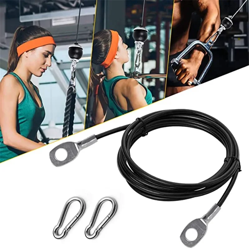 Crossfit Equipment - 2M-5M Fitness Equipment Accessories Steel Rope