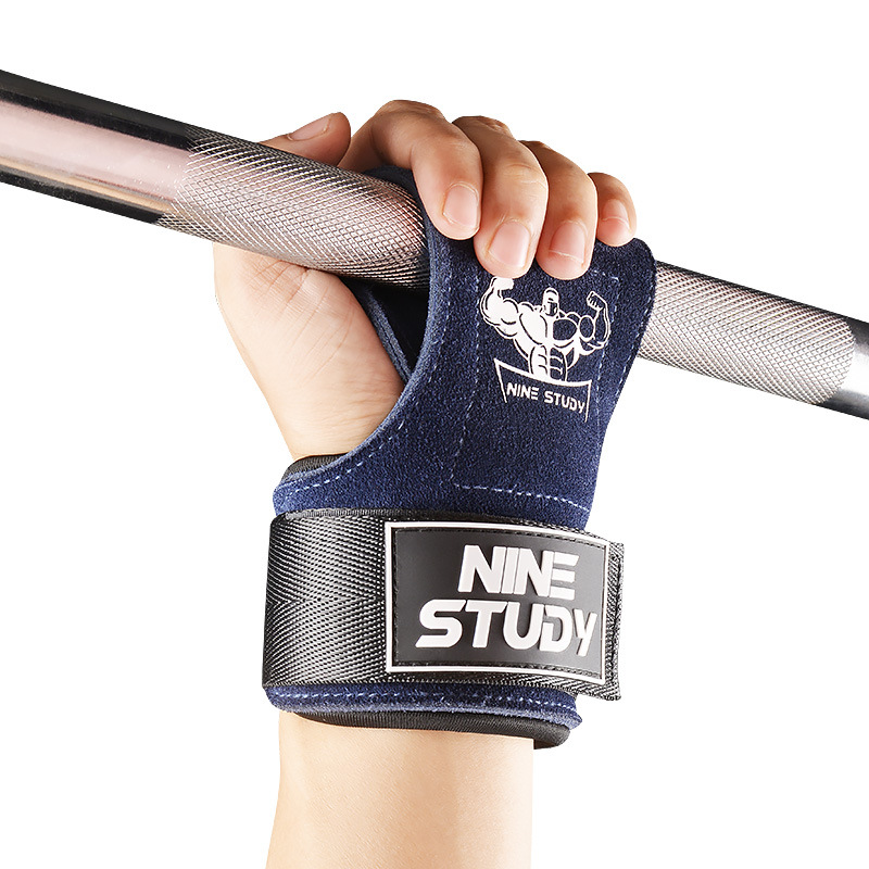 New Leather Gym Gloves Pull-up - Crossfit Equipment review and price