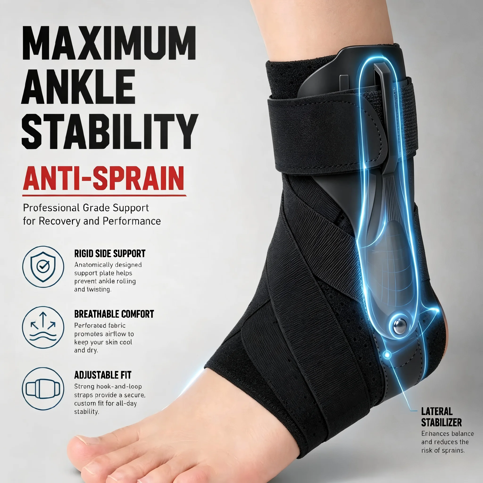 1/2PCS Ankle Brace for Spraine - Ankle Mobility Band review and price