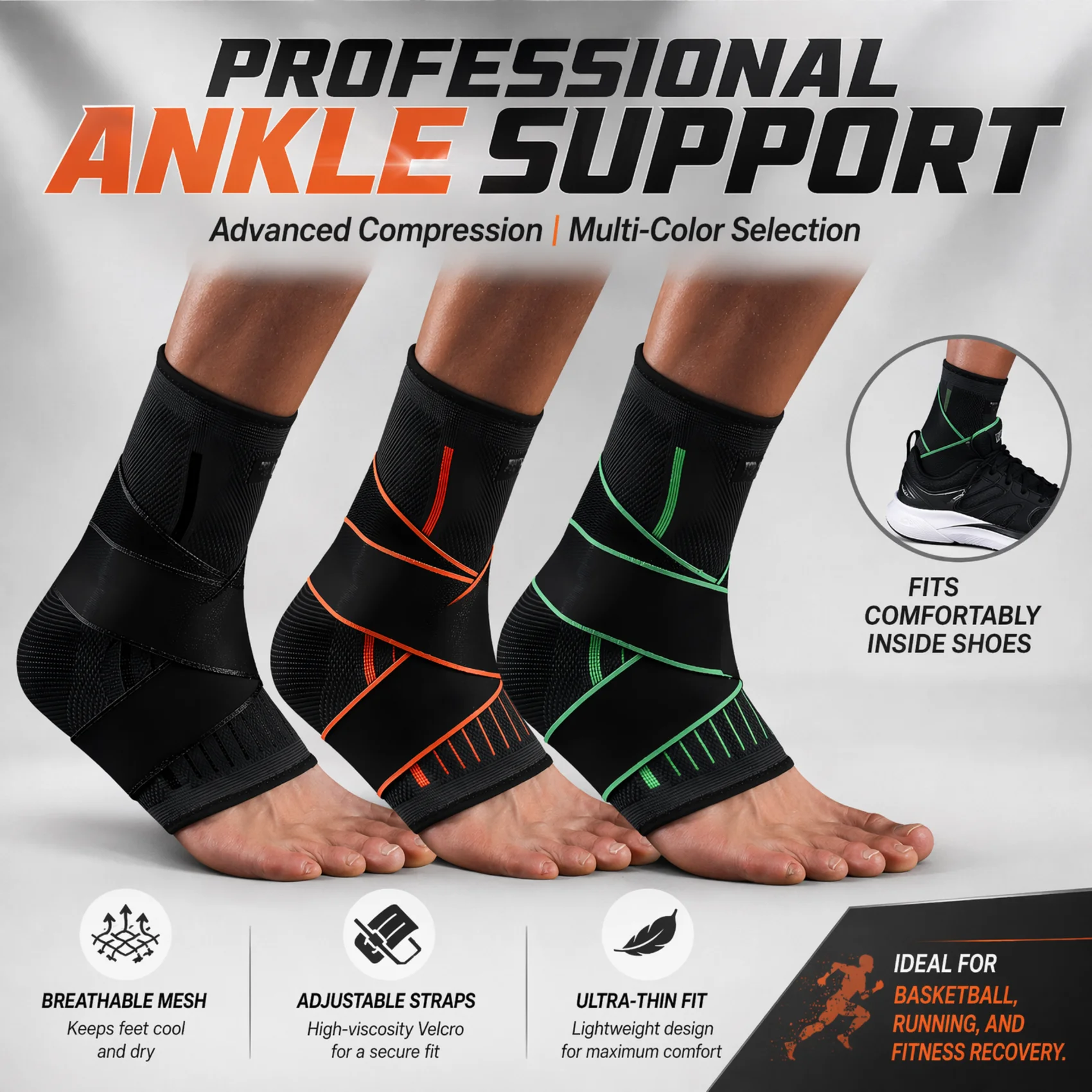 Breathable Compression Ankle B - Ankle Mobility Band review and price