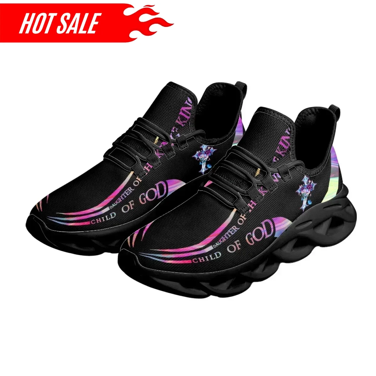 Hot Cross Christian God Print  - Crossfit Training review and price