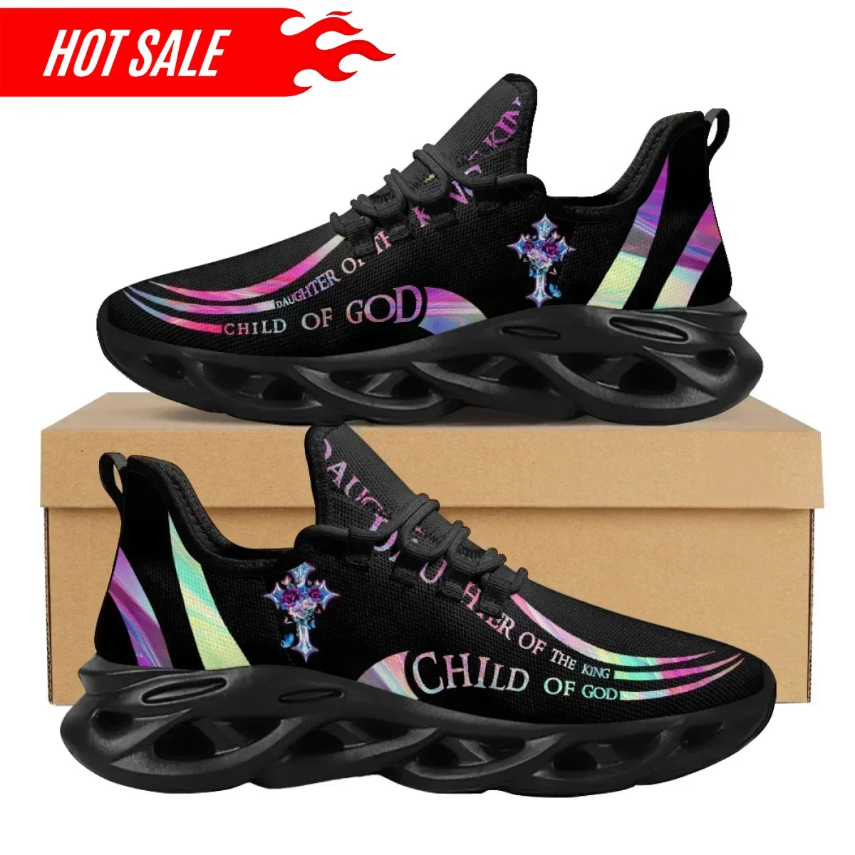 Hot Cross Christian God Print  - Crossfit Training review and price