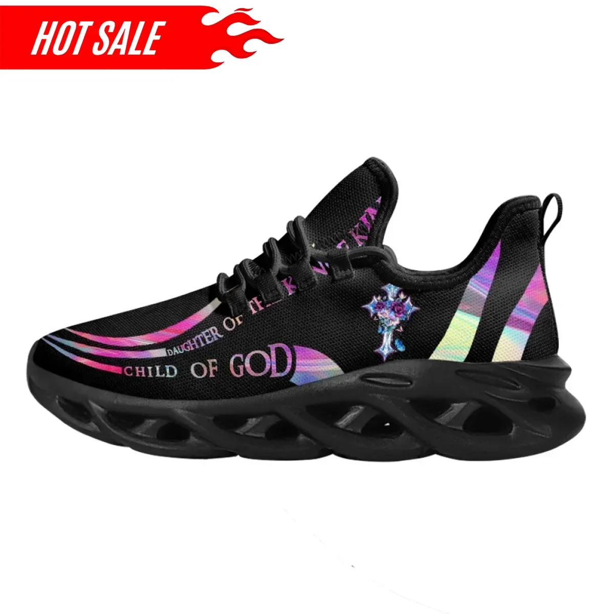 Hot Cross Christian God Print  - Crossfit Training review and price