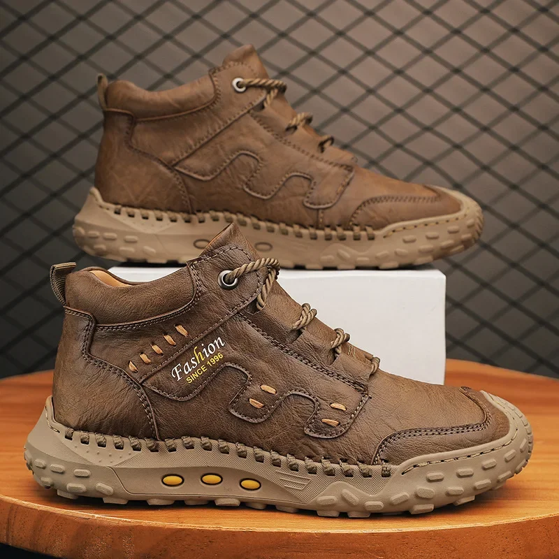 Microfiber Leather Men Boots O - Crossfit Outdoor review and price