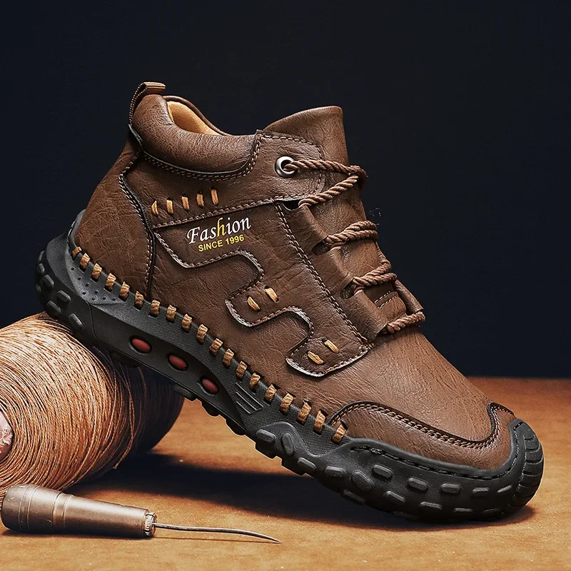 Microfiber Leather Men Boots O - Crossfit Outdoor review and price