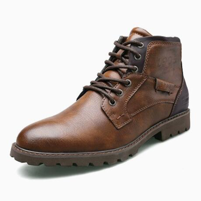 2026 Leather Men Ankle Boots P - Crossfit Outdoor review and price