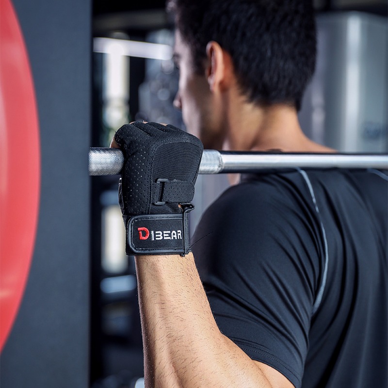 Bodybuilding Gym Gloves Powerl - Crossfit Equipment review and price